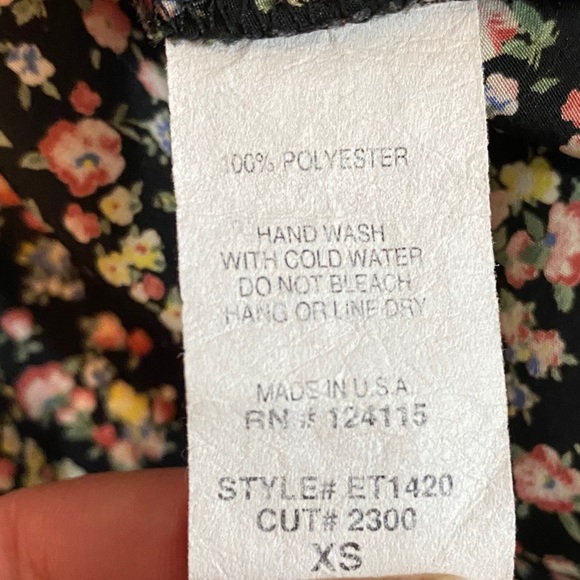 Elodie Baby Doll Floral Cottagecore Tunic Dress - Picture 6 of 6